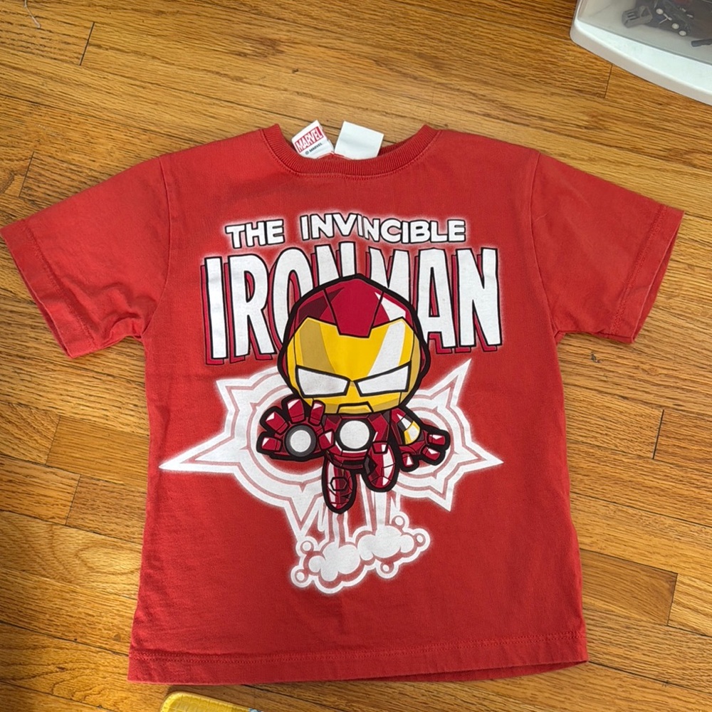 Marvel Iron Man Red Graphic T-Shirt